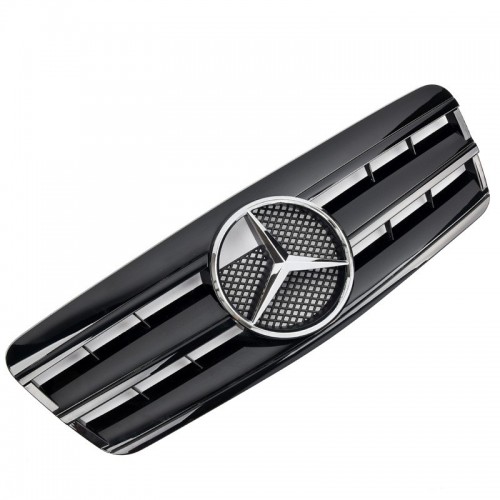 Εμπρόσθια μάσκα AMG look για Mercedes-Benz CLK-Class (W208)